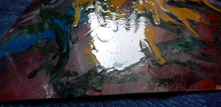 Original Expressionism Abstract Painting by Vita Schagen