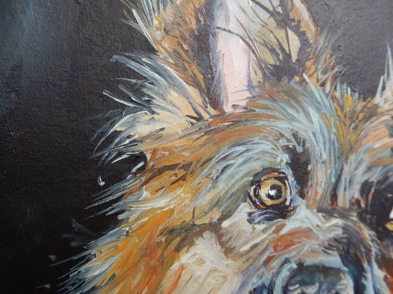 Original Dogs Painting by Vita Schagen
