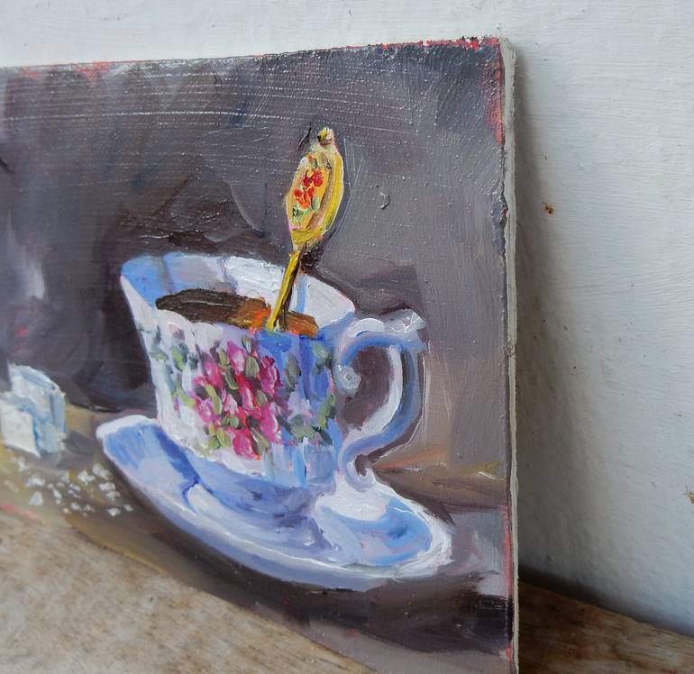 Original Expressionism Still Life Painting by Vita Schagen