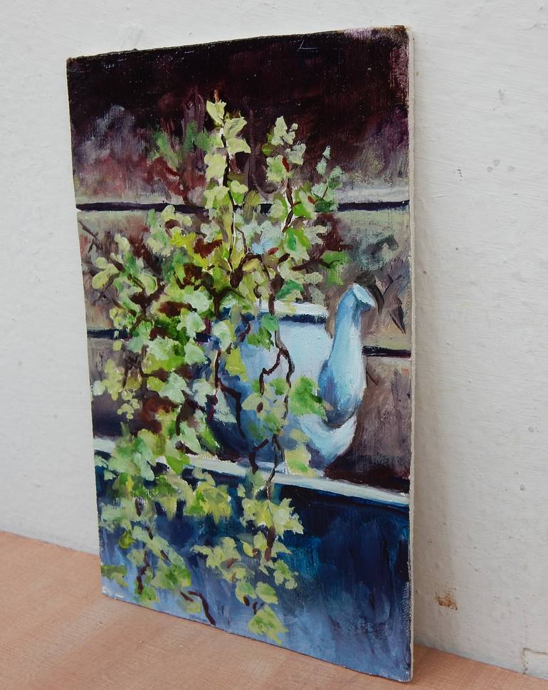 Original Expressionism Garden Painting by Vita Schagen