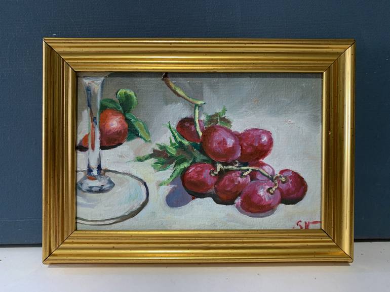 Original Expressionism Still Life Painting by Vita Schagen