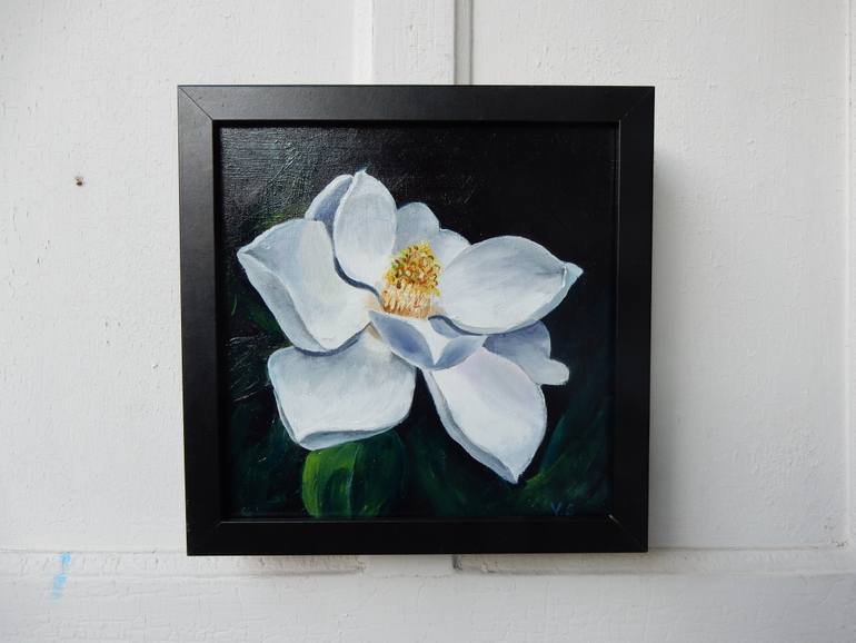 Original Expressionism Floral Painting by Vita Schagen