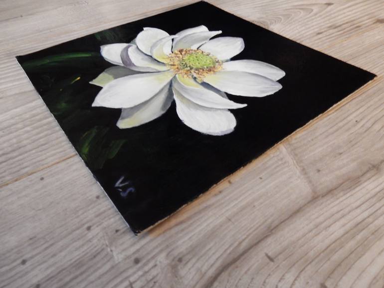 Original Realism Floral Painting by Vita Schagen