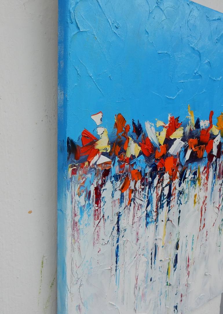 Original Abstract Expressionism Abstract Painting by Vita Schagen