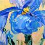 This is one of a kind original oil painting. It was done in oil on canvas.
Irises, flowers. Impasto oil painting. Palette knife, heavy textured art
Let me know if you have any questions! I will be happy to answer.
Thanks for looking!