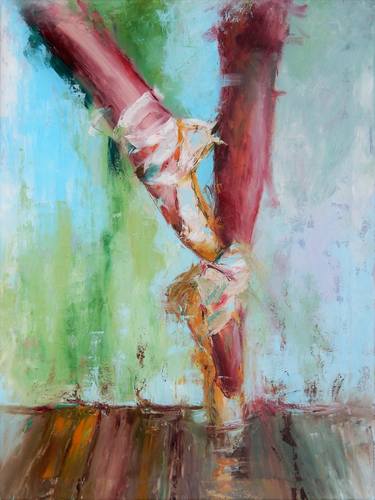 Ballet dancer. 80x60cm thumb