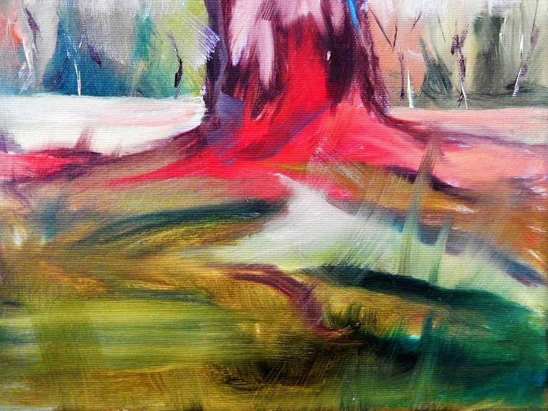 Original Abstract Landscape Painting by Vita Schagen