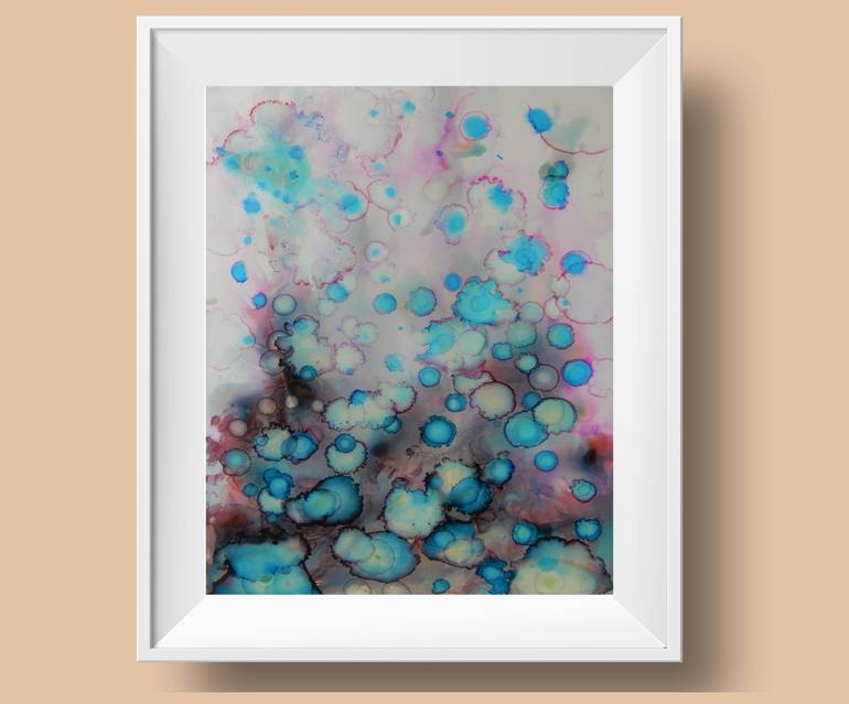 Original Abstract Expressionism Abstract Painting by Vita Schagen