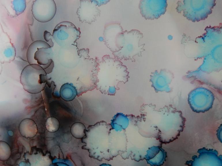 Original Abstract Expressionism Abstract Painting by Vita Schagen