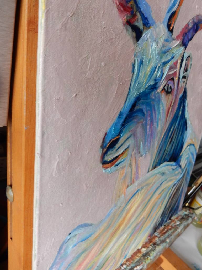 Original Expressionism Animal Painting by Vita Schagen