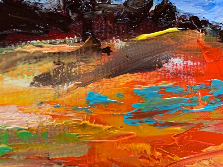 Original Abstract Expressionism Abstract Painting by Vita Schagen