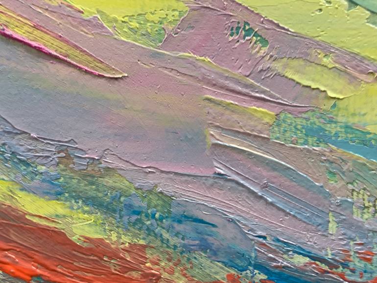 Original Abstract Expressionism Abstract Painting by Vita Schagen