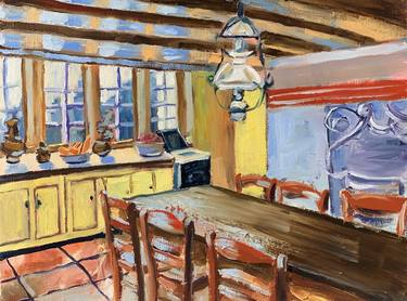 Print of Interiors Paintings by Vita Schagen