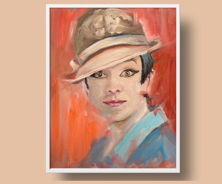 Original Portrait Painting by Vita Schagen