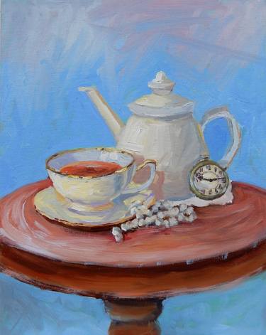 Original Impressionism Still Life Paintings by Vita Schagen