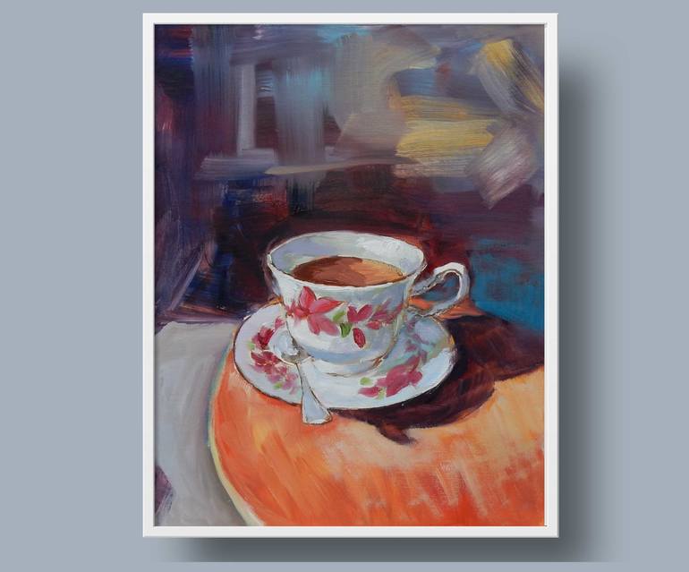 Original Impressionism Still Life Painting by Vita Schagen