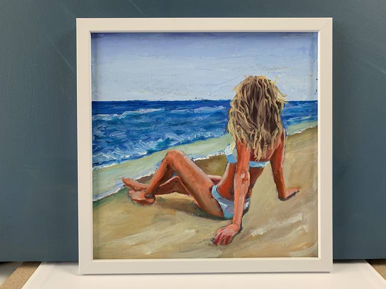 Original Fine Art Women Painting by Vita Schagen