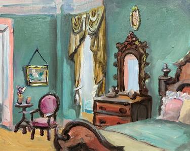 Original Interiors Paintings by Vita Schagen