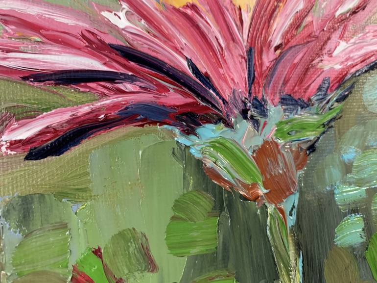 Original Expressionism Floral Painting by Vita Schagen