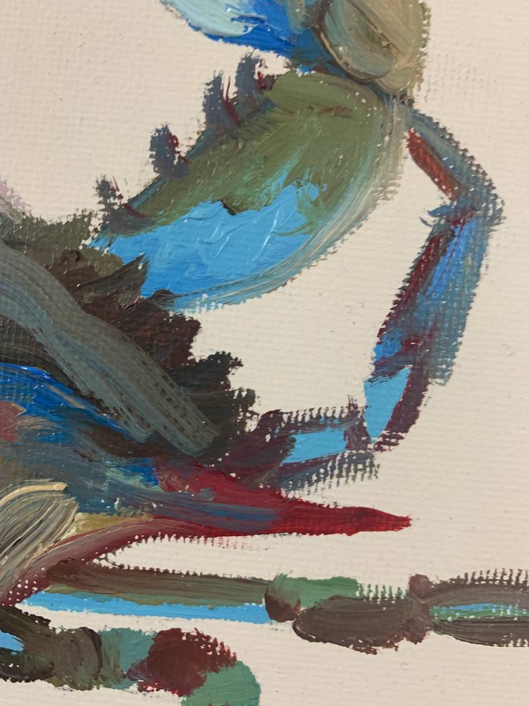 Original Expressionism Animal Painting by Vita Schagen