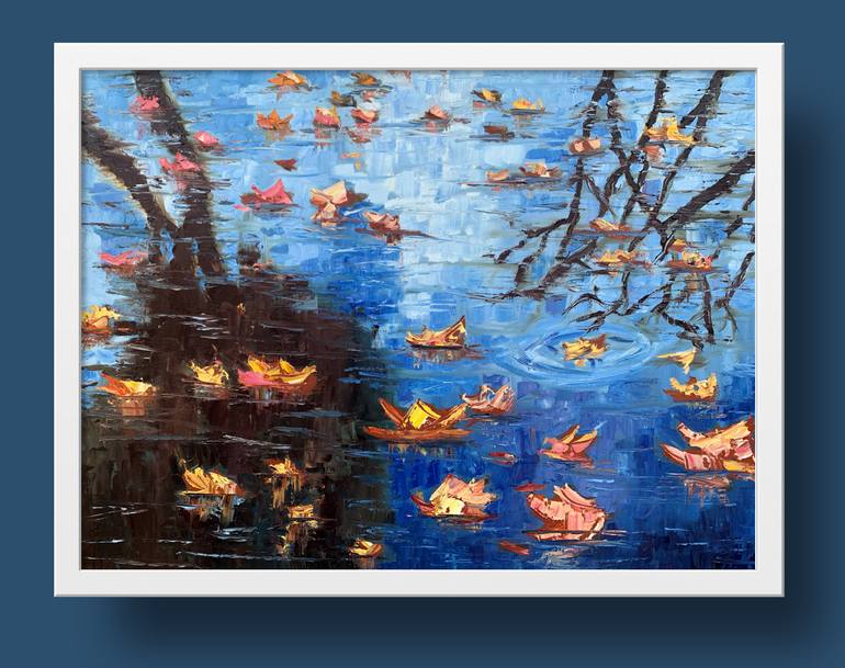 Original Expressionism Landscape Painting by Vita Schagen