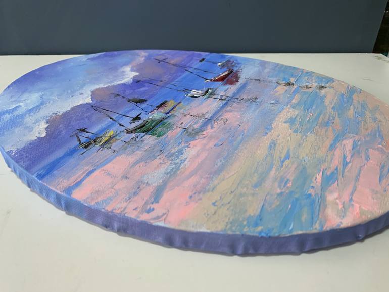 Original Expressionism Seascape Painting by Vita Schagen