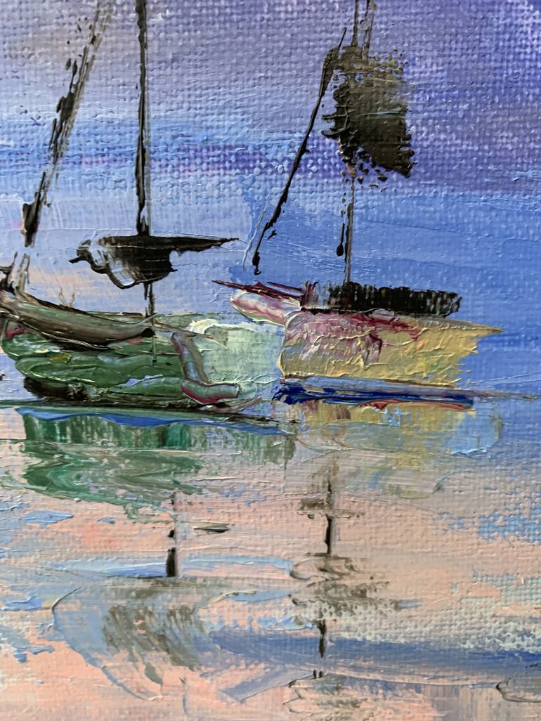 Original Impressionism Seascape Painting by Vita Schagen
