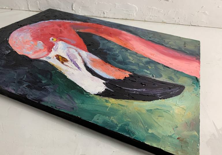 Original Expressionism Animal Painting by Vita Schagen