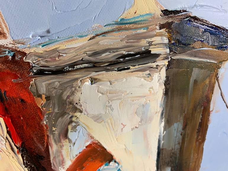 Original Expressionism Cities Painting by Vita Schagen