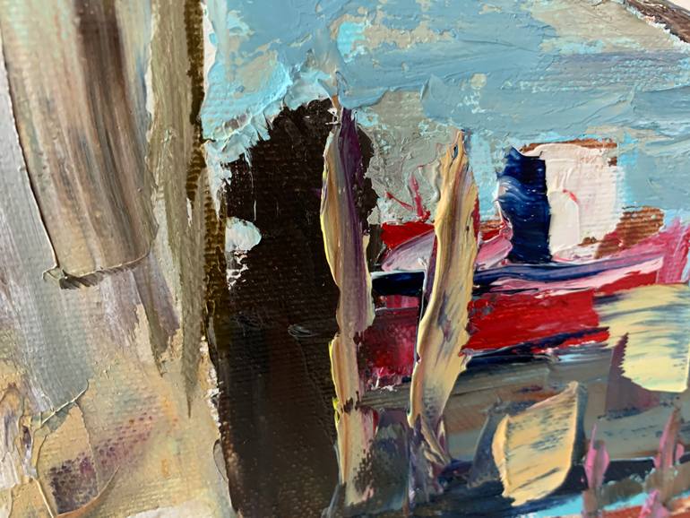 Original Expressionism Cities Painting by Vita Schagen