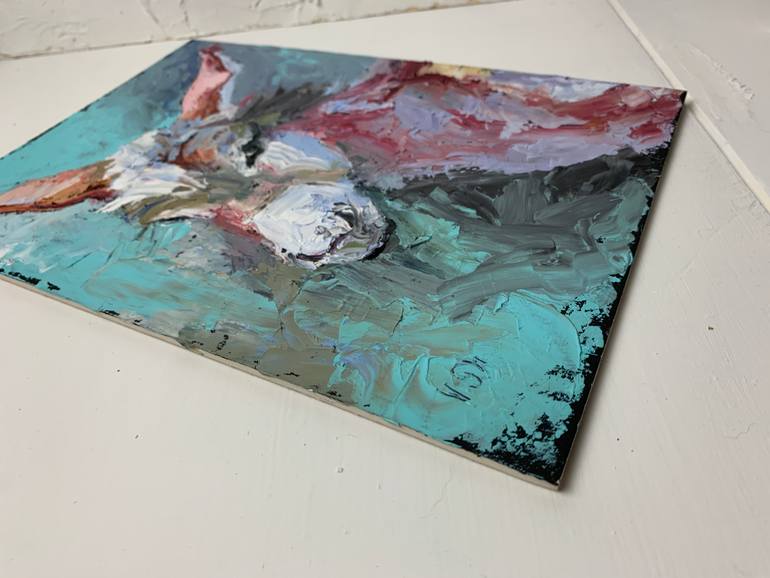 Original Expressionism Animal Painting by Vita Schagen