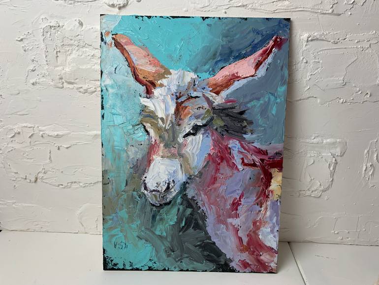 Original Expressionism Animal Painting by Vita Schagen