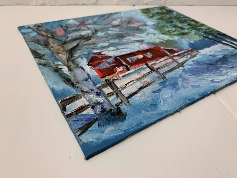 Original Expressionism Landscape Painting by Vita Schagen