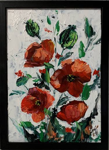 Print of Floral Paintings by Vita Schagen