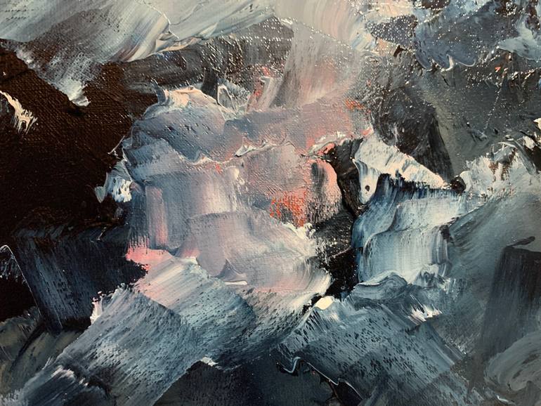 Original Abstract Expressionism Seascape Painting by Vita Schagen