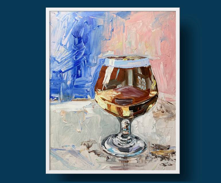 Original Expressionism Still Life Painting by Vita Schagen