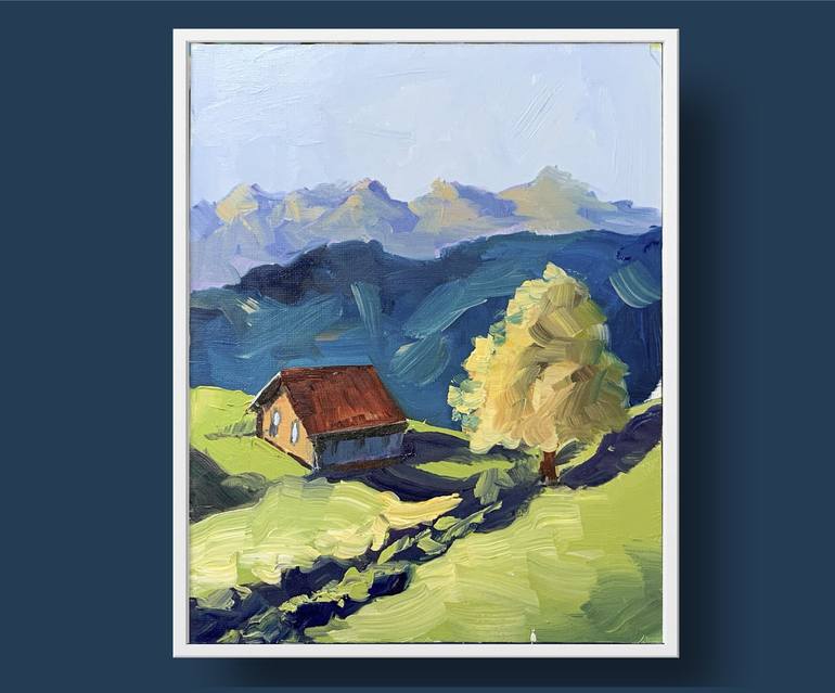 Original Expressionism Landscape Painting by Vita Schagen
