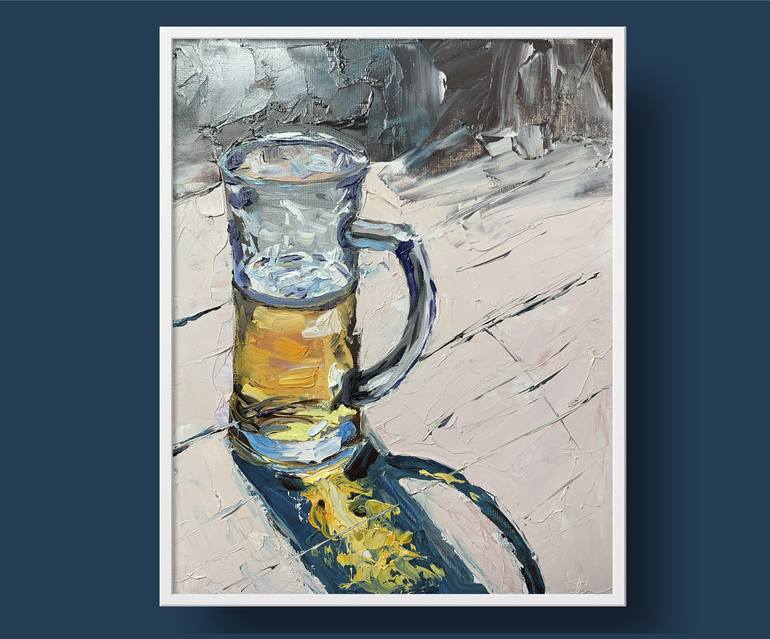 Original Expressionism Food & Drink Painting by Vita Schagen