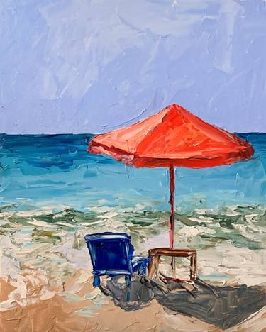 Original Expressionism Seascape Paintings by Vita Schagen