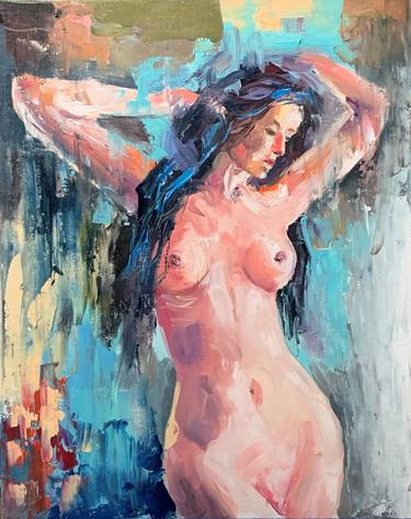 Print of Nude Paintings by Vita Schagen