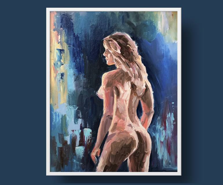 Original Nude Painting by Vita Schagen