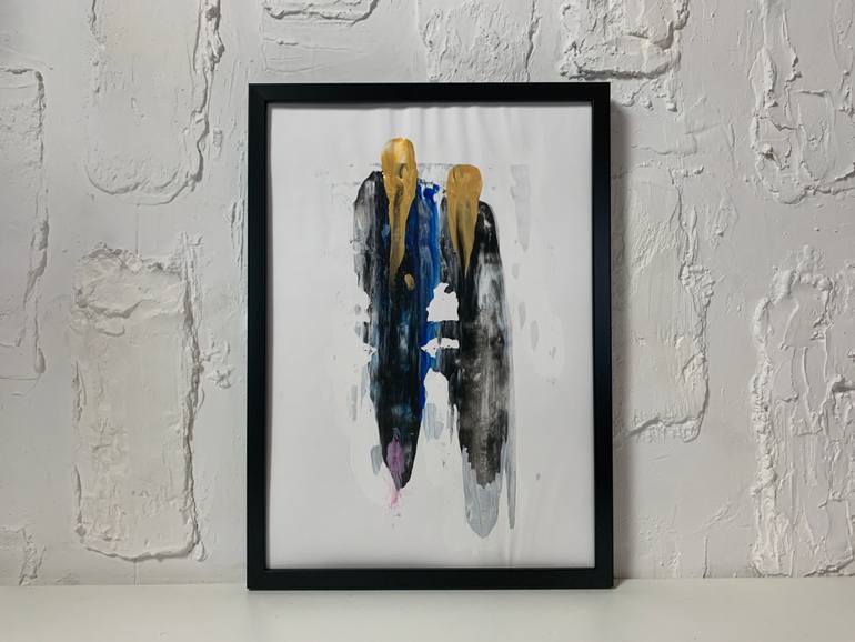 Original Abstract Expressionism Abstract Painting by Vita Schagen
