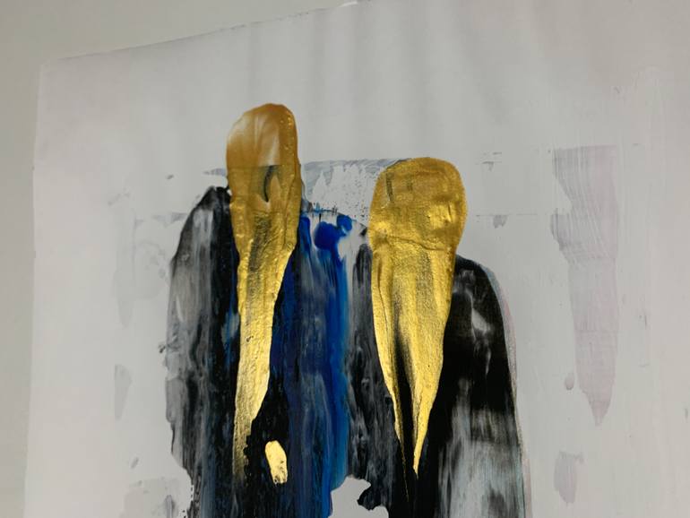 Original Abstract Expressionism Abstract Painting by Vita Schagen