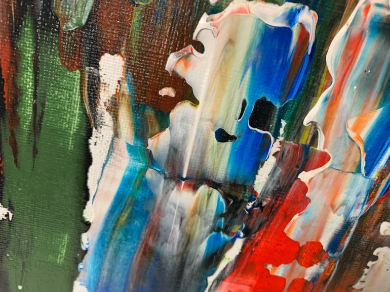 Original Abstract Expressionism Abstract Painting by Vita Schagen