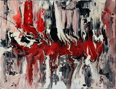 Original Abstract Expressionism Abstract Paintings by Vita Schagen