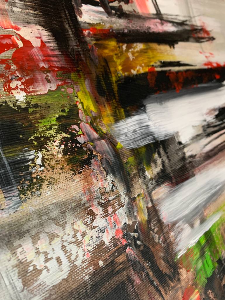 Original Abstract Expressionism Abstract Painting by Vita Schagen