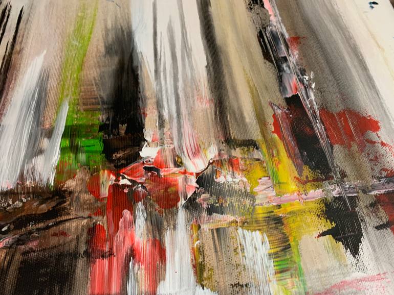 Original Abstract Expressionism Abstract Painting by Vita Schagen