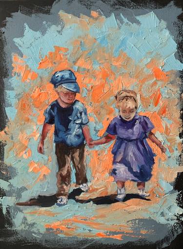 Original Children Paintings by Vita Schagen