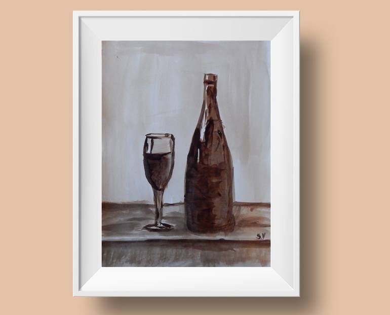 Original Expressionism Still Life Painting by Vita Schagen