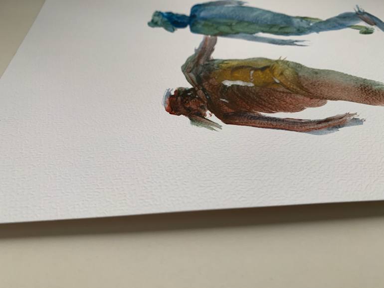 Original Abstract People Painting by Vita Schagen